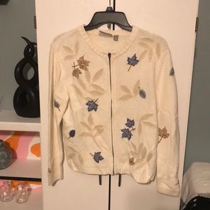Vintage Zip-up Sweater